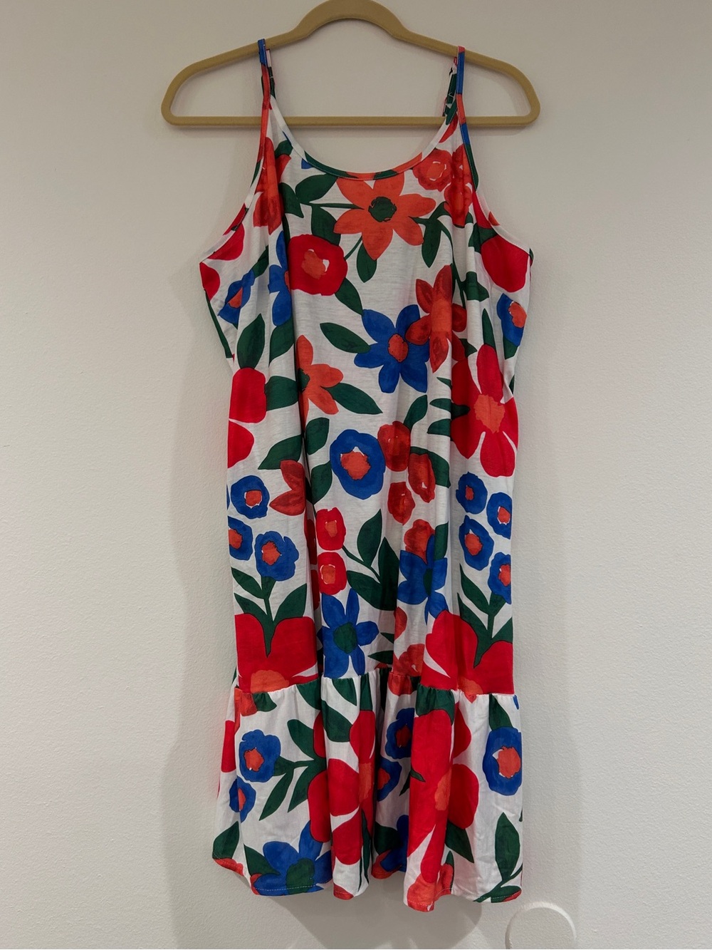 Qearal Vibrant Sleeveless Floral Sundress